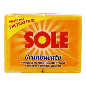 SOLE SAPONE GIALLO 2 PZ.GR.500