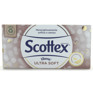 SCOTTEX FAZZOLETTI VELINE ULTRA SOFT BOX 80 PZ 3 VELI
