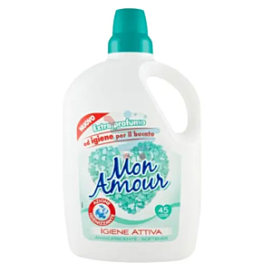 Mon Amour Ammorbidente Liquido Igiene Attiva (60 lavaggi) - 3 Litri (3000 ml)