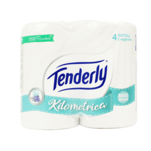 TENDERLY KILOMETRICA CARTA IGIENICA 4 ROTOLI 1PZ