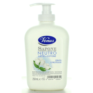 VENUS SAPONE LIQUIDO MANI NEUTRO LATTE DI COTONE 250 ML