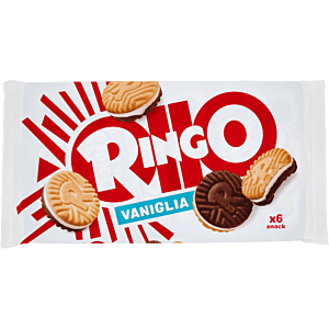 Pavesi Ringo Biscotti Farciti con Crema alla Vaniglia - 330g