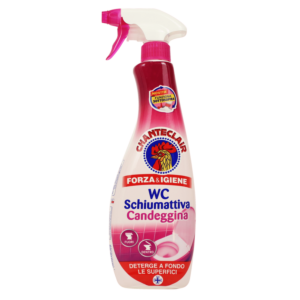 CHANTECLAIR FORZA ED IGIENE WC SCHIUMATTIVA CANDEGGINA SPRAY 625 ML