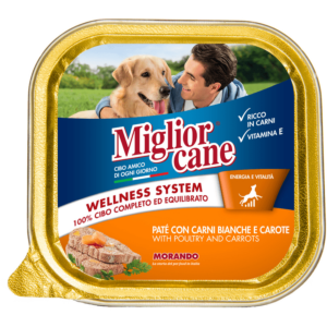Migliorcane Paté Carni Bianche e Carote - 150g