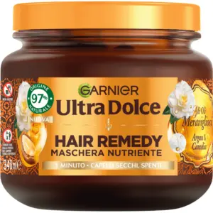 ULTRA DOLCE HAIR REMEDY MASCHERA NUTRIENTE CAPELLI SECCHI 340 ML OLII MERAVIGLIOSI ARGAN E CAMELIA