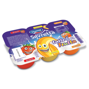 STUFFER SILVRETTA LATTE E FRUTTA GR.300