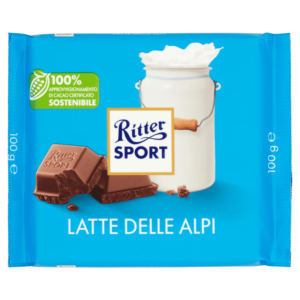 RITTER SPORT LATTE DELLE ALPI 100 G