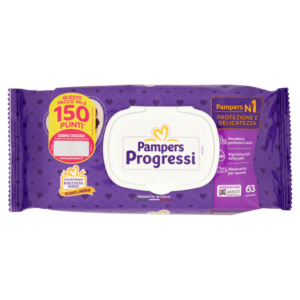 PAMPERS PROGRESSI SALVIETTINE SENSITIVE 63PZ