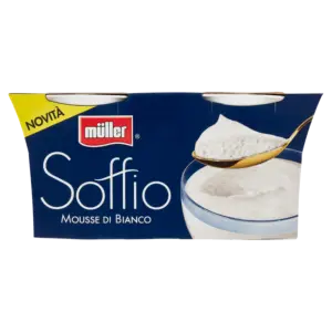 MÜLLER SOFFIO MOUSSE DI BIANCO 2 X 95 G