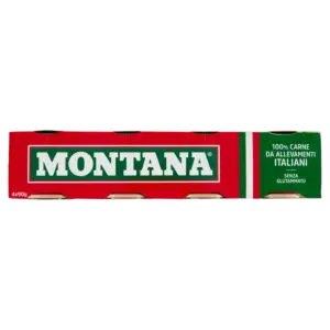 MONTANA CARNE BOVINA 4 X 90 G