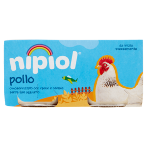 NIPIOL POLLO OMOGENEIZZATO CON CARNE E CEREALE 2 X 80 G