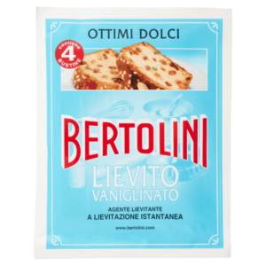 BERTOLINI LIEVITO VANIGLINATO 4 X 16 G