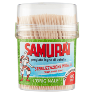 SAMURÀI L'ORIGINALE STUZZICADENTI 500 PZ
