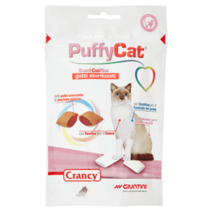 GIUNTINI CRANCY PUFFYCAT GATTI STERILIZZATI 60 G
