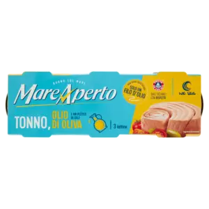 MARE APERTO TONNO CON SOLO UN FILO D'OLIO 3 X 60 G