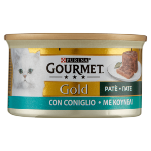 GOURMET GOLD PATÈ CONIGLIO 85G