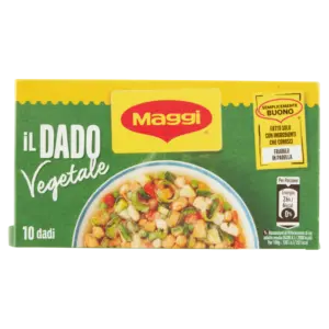 MAGGI DADO VEGETALE PREPARATO PER BRODO VEGETALE (10 DADI) 100 G