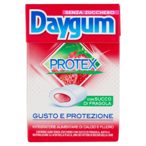 DAYGUM PROTEX CON SUCCO DI FRAGOLA 30 G
