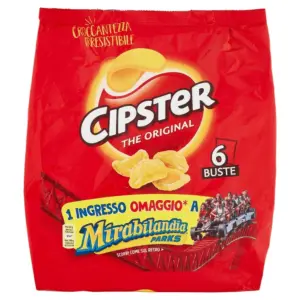 Saiwa - Cipster Multipack (6 buste) - 132g (6 x 22g)