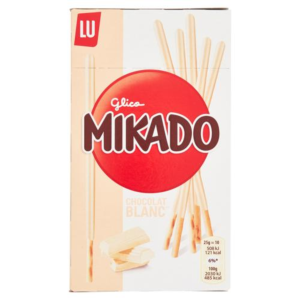 MIKADO, BISCOTTO RICOPERTO DI CIOCCOLATO BIANCO - 70G