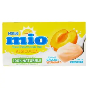 NESTLE MIO YOGURT CREMOSO ALBICOCCA 2 X 125 G
