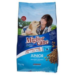 Migliorcane Junior Crocchette con Pollo -  1,5 kg