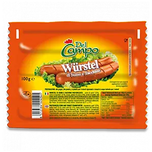 DEL CAMPO WURSTEL SUINO E TACCHINO 100g