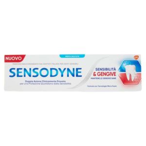 SENSODYNE DENTIFRICIO SENSIBILITA GENGIVE DENTI SENSIBILI GENGIVE SANE 75 ML