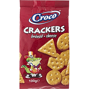 CROCO - CRACKERS CHEESE - 100 G