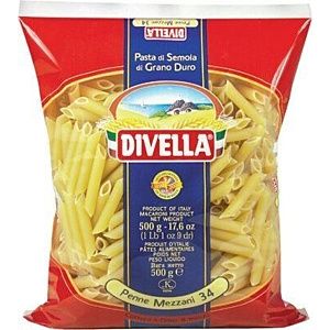 DIVELLA - PENNE MEZZANI - 500 G