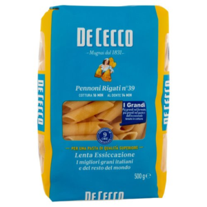 PENNONI RIGATI DE CECCO 500 G N. 39