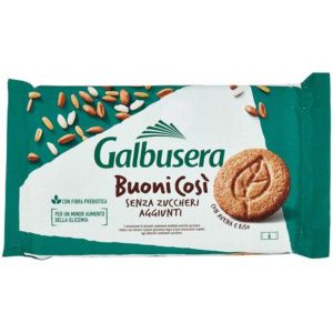 GALBUSERA BUONICOSI SENZA ZUCCHERI AGGIUNTI CON AVENA E RISO 6 X 50 G