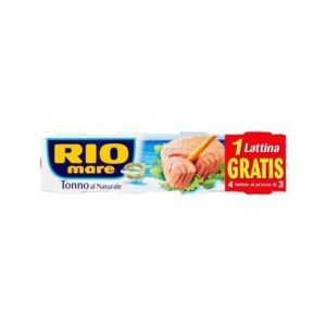 RIO MARE TONNO AL NATURALE 4 X 80 G
