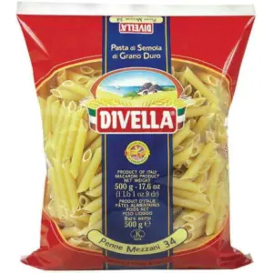 DIVELLA - MEZZE PENNE RIGATE 23 - 500 G