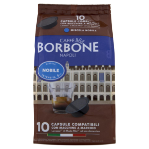 CAFFÈ BORBONE MISCELA NOBILE CAPSULE COMPATIBILI LAVAZZA* A MODO MIO* 10 X 7,2 G