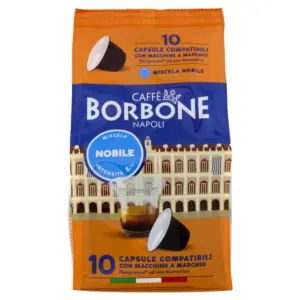 CAFFÈ BORBONE MISCELA NOBILE CAPSULE COMPATIBILI NESPRESSO* 10 X 5 G