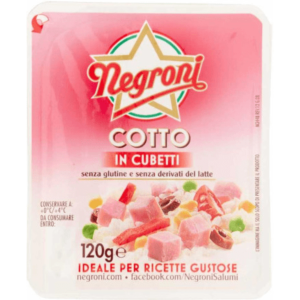 Negroni Cotto in Cubetti 120g