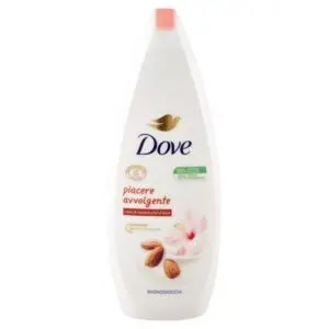 DOVE PIACERE AVVOLGENTE BAGNODOCCIA CREMA DI MANDORLA E FIORI DI IBISCO 600 ML
