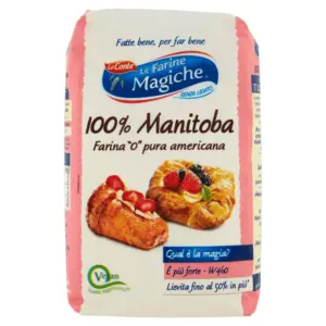 LE FARINE MAGICHE MIX A BASE DI FARINA TIPO "0" 100% MANITOBA 1KG