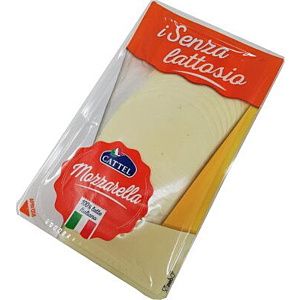 CATTEL - FORMAGGIO MOZZARELLA A FETTE SENZA LATTOSIO 150GR