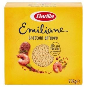 BARILLA EMILIANE GRATTONI PASTA ALL'UOVO 275G