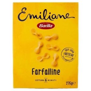 BARILLA EMILIANE FARFALLINE PASTA ALL'UOVO 275 G