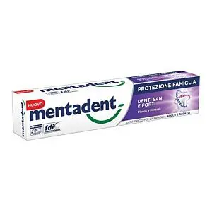 MENTADENT DENTRIFICIO PROTEZIONE FAMIGLIA DENTI FORTI E SANI 75ML