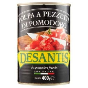 DESANTIS POLPA DI POMODORO A PEZZI GR.400