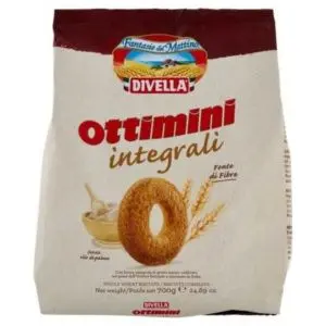 DIVELLA BISCOTTI OTTIMINI INTEGRALI GR.700