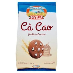 DIVELLA FANTASIE DEL MATTINO CÀ CAO FROLLINI AL CACAO 400 G