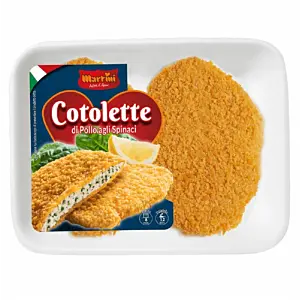 MARTINI COTOLETTE DI POLLO CON SPINACI 200 G