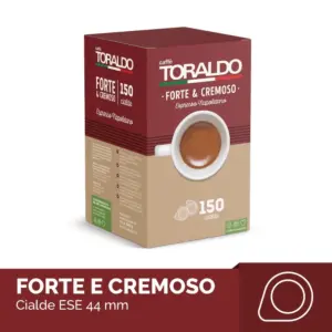 Caffè Toraldo Miscela Forte e Cremoso Cialde - 770g