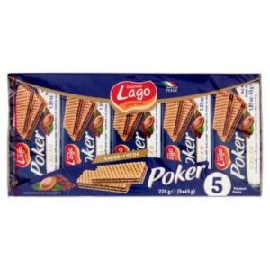 GASTONE LAGO WAFER POKER AL CACAO GR.45 PZ.5