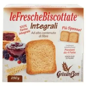 GRISSINBON LEFRESCHEBISCOTTATE INTEGRALI 250 G